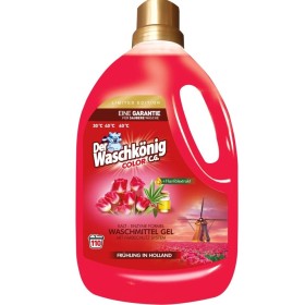 WaschKönig prací gel Color Spring Holland s konopným olejem 110 dávek 3,3l